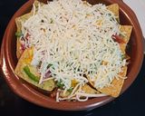 A picture of step 4 of Nachos with Meat and Peppers.