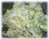 A picture of step 3 of Juicy Cabbage Gyoza Dumplings (Lightly Seasoned).