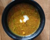 A picture of step 4 of Langar wali Dal.