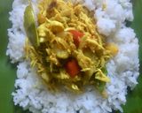 Foto langkah ke 5 dari resep 184. Nasi Bakar Ayam Suwir #Matsu.