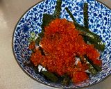 A picture of step 4 of Oyako Don (Salmon parents and child) 親子丼.
