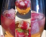A picture of step 4 of AMIEs Fruit (cherry) Ice Cubes.