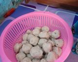 Foto langkah ke 4 dari resep Pentol ikan tengiri kenyal.