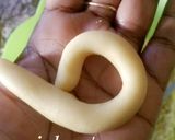 A picture of step 1 of 6-9 shaped Cookie.