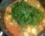 Foto del paso 8 de la receta: Molida con poblano y papas en salsa