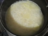 Ostras al vino blanco y arroz graneado