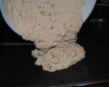 A picture of step 3 of Quinoa Naan Bread.