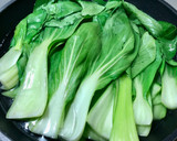 家常菜/ 燙青菜 （擺盤分享）的食譜步驟2照片