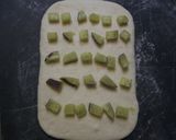 A picture of step 8 of Rolled Matcha Bread with Sweet Potatoes and Adzuki.