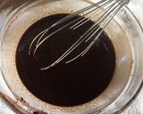 A picture of step 2 of Chocolate fudge cake.