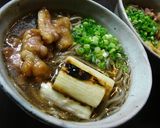 A picture of step 7 of Kamo-nanban Soba Noodles with Leeks.