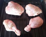 Foto del paso 1 de la receta: Pollo al horno y arroz con salteado de verduras #familiar