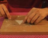 A picture of step 12 of Hello Kitty Mochi Ice Cream.
