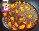 Foto langkah ke 5 dari resep Vegan Pumpkin Rice alaMetut 👩‍🍳.