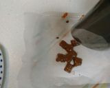 A picture of step 15 of Valentine Chocolate Kohakuto recipe.