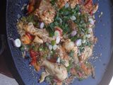 Arroz con pollo al disco
