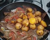 Foto del paso 3 de la receta: Carne 🥩 sofri-sudada (sofritas pero sudada)🤭😁