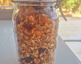 A picture of step 3 of Easy granola for healthy breakfasts.