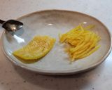 A picture of step 2 of Refreshing! Natsumikan Cake.