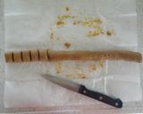 A picture of step 5 of Kinako Candy.