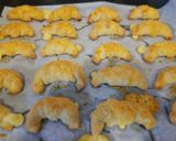Sajtos minikifli - kenyérsütőben kelesztve recept fázis 6 fotója