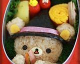A picture of step 17 of Halloween Charaben (Character Bento) Little Witch Girl.
