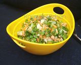A picture of step 1 of Chickpeas salad.