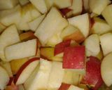 A picture of step 1 of Scalloped Apples.