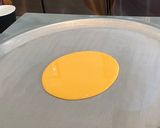 A picture of step 2 of Mango Mochi Roll Ice Cream.