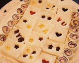 A picture of step 3 of Cut-out Party Sandwiches.