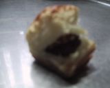 A picture of step 8 of Chocolate Pie Bites made with Frozen Puff Pastry.