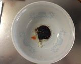 A picture of step 2 of Soupless Ramen (Abura-soba) made with Raoh-brand Ramen.