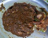 A picture of step 2 of Bheja Fry.