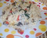 Foto del paso 4 de la receta: Chaufa de pollo con espinaca