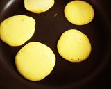 A picture of step 5 of Kabocha Squash Pancakes for Halloween.