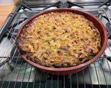 Une image de l'étape 11 de Clafoutis à la rhubarbe et vanille.