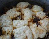 A picture of step 1 of Dumpling and beef stew.