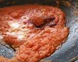 A picture of step 6 of Paneer Capsicum Masala.