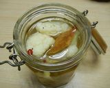 A picture of step 2 of [Farmhouse Recipe] Cauliflower Pickles.