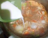 A picture of step 8 of Vegetables Chicken Chili with out oil.
