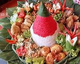 Foto langkah ke 10 dari resep 🇮🇩Tumpeng Merah Putih🇮🇩.