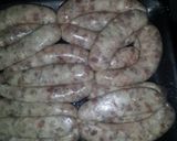 A picture of step 1 of Spicy Pork Meatballs.