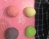 Foto langkah ke 2 dari resep Japanese milk bun bread isi lotus biscoff lembut banget tanpa telur.