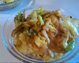 A picture of step 5 of Cabbage Mochi.