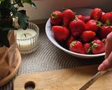Фото кроку 5 до Полуничний чізкейк (без випічки) 🍓.