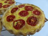 Tarteletas de queso y cherry