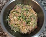A picture of step 3 of Cabbage Pork Potstickers.