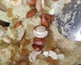 A picture of step 5 of Moong daal halwa.