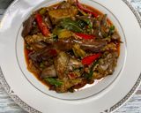 塔香茄子蓋飯的食譜步驟5照片