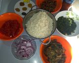 A picture of step 1 of Spicy Jollof Rice.